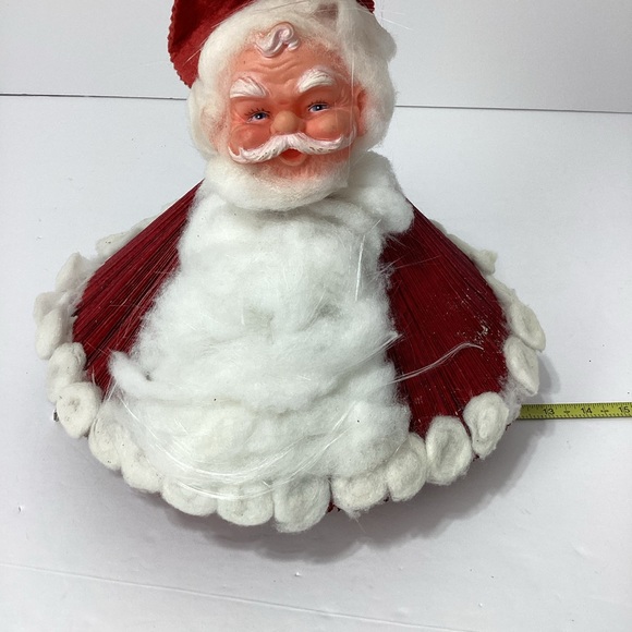 Vintage Magazine Santa Readers Digest Homemade Santa Figure Decoration - Picture 11 of 11